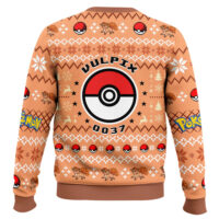 Hooktab Pokemon Gen 1 Vulpix Ugly Christmas Sweater