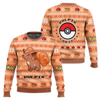 Hooktab Pokemon Gen 1 Vulpix Ugly Christmas Sweater