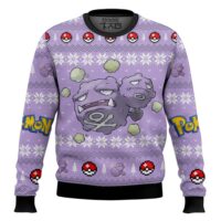 Hooktab Pokemon Gen 1 Weezing Ugly Christmas Sweater