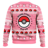 Hooktab Pokemon Gen 1 Wigglytuff Ugly Christmas Sweater