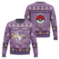 Hooktab Pokemon Gen 2 Aipom Ugly Christmas Sweater