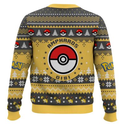 Hooktab Pokemon Gen 2 Ampharos Ugly Christmas Sweater