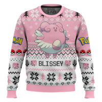 Hooktab Pokemon Gen 2 Blissey Ugly Christmas Sweater