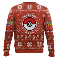 Hooktab Pokemon Gen 2 Delibird Ugly Christmas Sweater