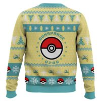 Hooktab Pokemon Gen 2 Dunsparce Ugly Christmas Sweater