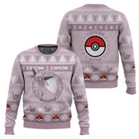 Hooktab Pokemon Gen 2 Espeon Ugly Christmas Sweater