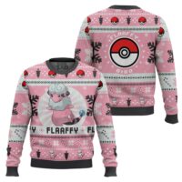 Hooktab Pokemon Gen 2 Flaaffy Ugly Christmas Sweater