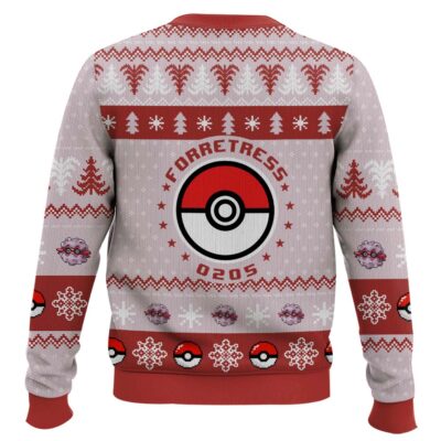 Hooktab Pokemon Gen 2 Forretress Ugly Christmas Sweater