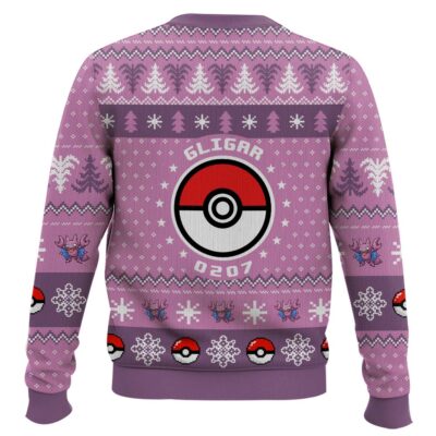 Hooktab Pokemon Gen 2 Gligar Ugly Christmas Sweater
