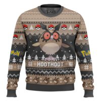 Hooktab Pokemon Gen 2 Hoothoot Ugly Christmas Sweater
