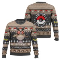 Hooktab Pokemon Gen 2 Hoothoot Ugly Christmas Sweater
