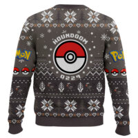 Hooktab Pokemon Gen 2 Houndoom Ugly Christmas Sweater