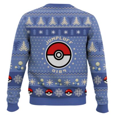 Hooktab Pokemon Gen 2 Jumpluff Ugly Christmas Sweater