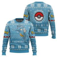 Hooktab Pokemon Gen 2 Kingdra Ugly Christmas Sweater