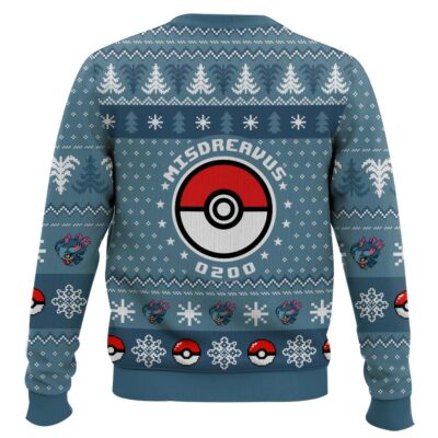Hooktab Pokemon Gen 2 Misdreavus Ugly Christmas Sweater