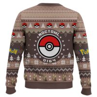 Hooktab Pokemon Gen 2 Noctowl Ugly Christmas Sweater