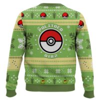 Hooktab Pokemon Gen 2 Politoed Ugly Christmas Sweater
