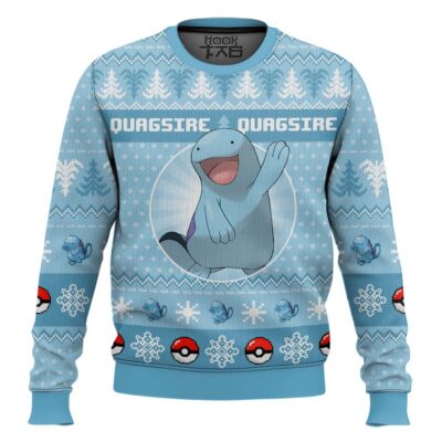 Pokemon Gen 2 Quagsire Ugly Christmas Sweater