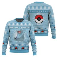 Hooktab Pokemon Gen 2 Quagsire Ugly Christmas Sweater