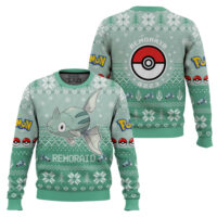 Hooktab Pokemon Gen 2 Remoraid Ugly Christmas Sweater