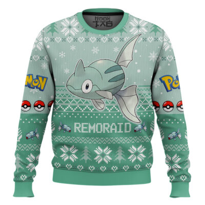 Pokemon Gen 2 Remoraid Ugly Christmas Sweater
