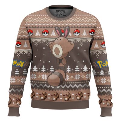 Pokemon Gen 2 Sentret Ugly Christmas Sweater