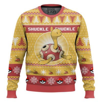 Pokemon Gen 2 Shuckle Ugly Christmas Sweater