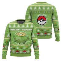 Hooktab Pokemon Gen 2 Skiploom Ugly Christmas Sweater