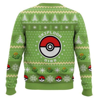 Hooktab Pokemon Gen 2 Skiploom Ugly Christmas Sweater