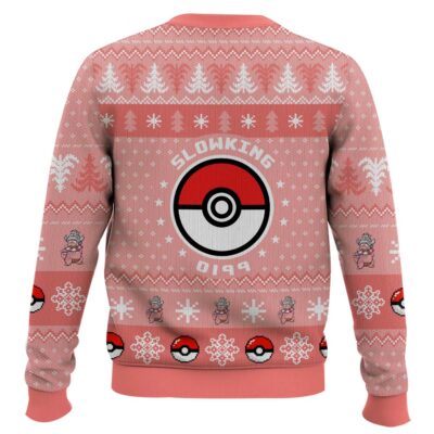 Hooktab Pokemon Gen 2 Slowking Ugly Christmas Sweater
