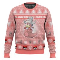 Hooktab Pokemon Gen 2 Slowking Ugly Christmas Sweater