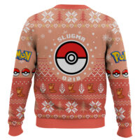 Hooktab Pokemon Gen 2 Slugma Ugly Christmas Sweater