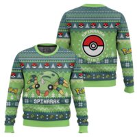 Hooktab Pokemon Gen 2 Spinarak Ugly Christmas Sweater