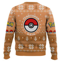 Hooktab Pokemon Gen 2 Teddiursa Ugly Christmas Sweater