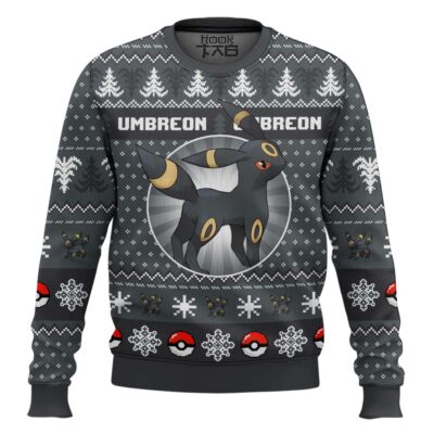 Pokemon Gen 2 Umbreon Ugly Christmas Sweater
