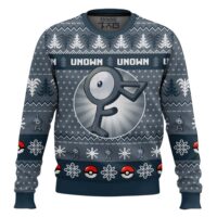 Hooktab Pokemon Gen 2 Unown Ugly Christmas Sweater