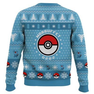 Hooktab Pokemon Gen 2 Wobbuffet Ugly Christmas Sweater