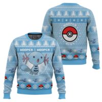 Hooktab Pokemon Gen 2 Wooper Ugly Christmas Sweater