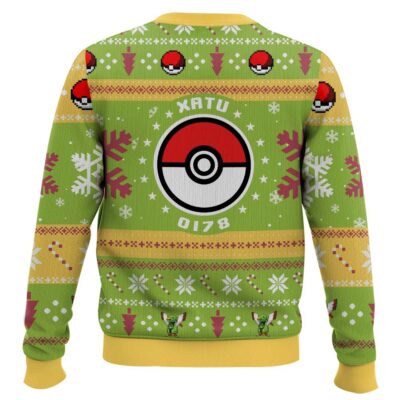 Hooktab Pokemon Gen 2 Xatu Ugly Christmas Sweater