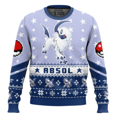 Pokemon Gen 3 Absol Ugly Christmas Sweater