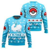 Hooktab Pokemon Gen 3 Altaria Ugly Christmas Sweater