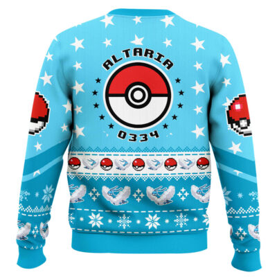 Hooktab Pokemon Gen 3 Altaria Ugly Christmas Sweater