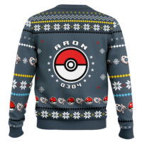 Hooktab Pokemon Gen 3 Aron Ugly Christmas Sweater