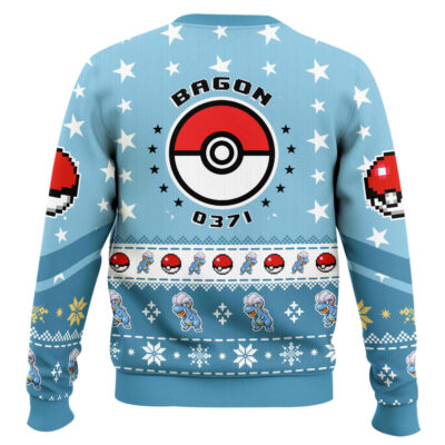 Hooktab Pokemon Gen 3 Bagon Ugly Christmas Sweater