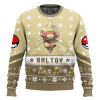Hooktab Pokemon Gen 3 Baltoy Ugly Christmas Sweater