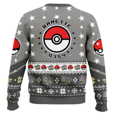Hooktab Pokemon Gen 3 Banette Ugly Christmas Sweater