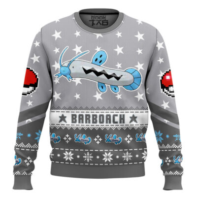 Pokemon Gen 3 Barboach Ugly Christmas Sweater