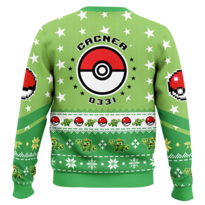 Hooktab Pokemon Gen 3 Cacnea Ugly Christmas Sweater