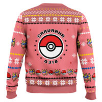 Hooktab Pokemon Gen 3 Carvanha Ugly Christmas Sweater