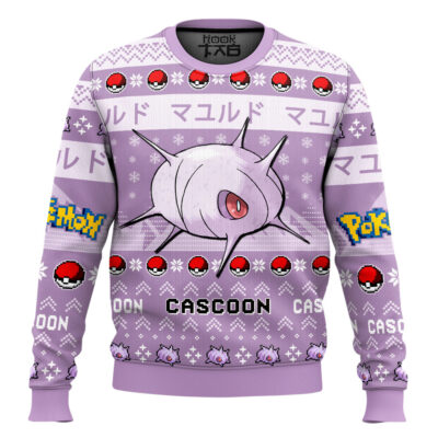 Pokemon Gen 3 Cascoon Ugly Christmas Sweater